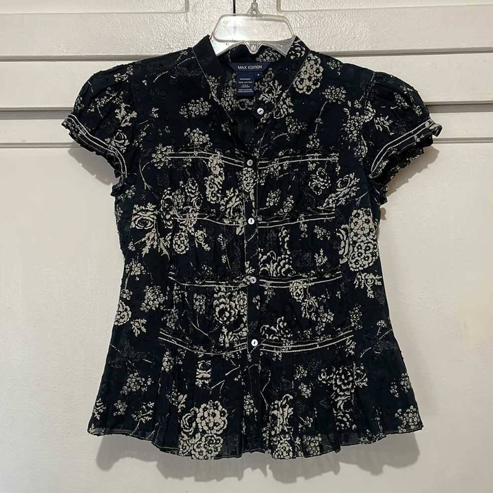 Max Edition Button Down Blouse